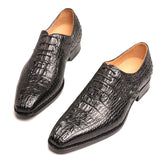 Handmade Crocodile Leather Dress Shoes 6018