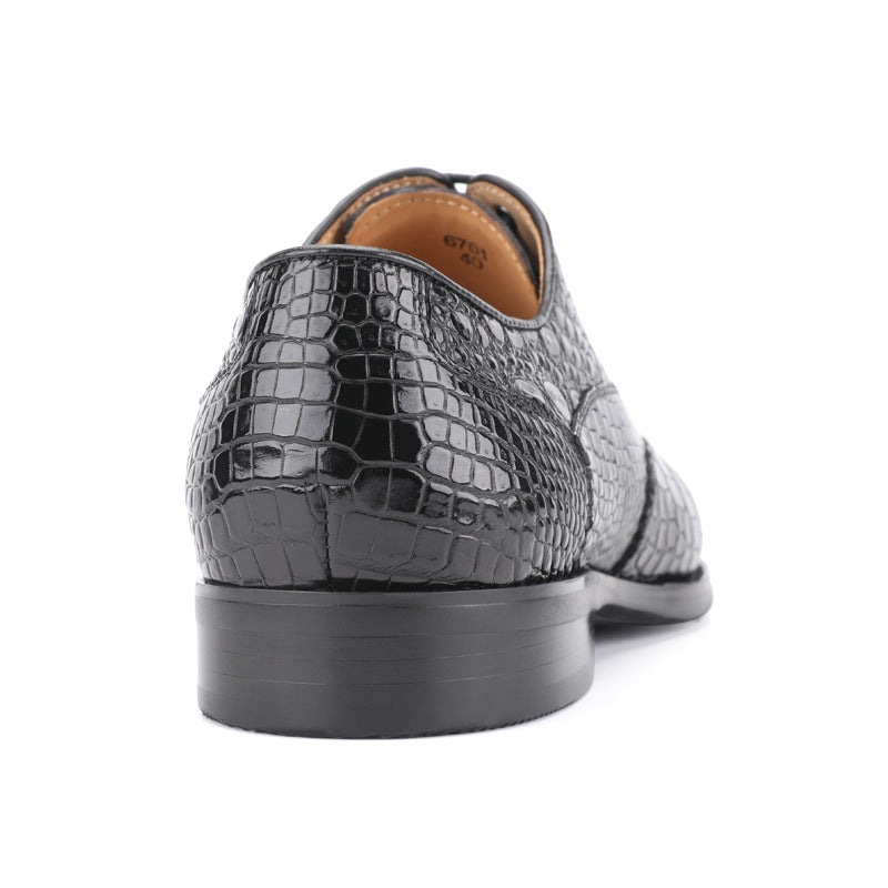 Handmade Crocodile Leather Dress Shoes 6701