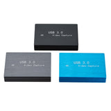 F19E 4K 60Hz USB3.0 HDMI-compatible Video Capture 1080P to USB Card Dongle Converter for OBS Capturing Game Live Streaming