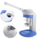 110V 220V Ozone Ion Facial Steamer Vapour Salon Herbal Vaporizer Aroma Ozone Facial Steam Machine Sauna Face Spa Device