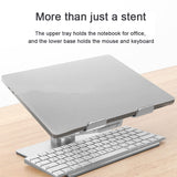 Aluminum Alloy Foldable Multi-Angle Notebook Computer Bracket Adjustable Lift Notebook Computer Cooling Bracket