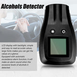 Handheld Portable Alcohols Detector High-Sensitive Quick Response Breath Blow Tester LCD Display with Backlight