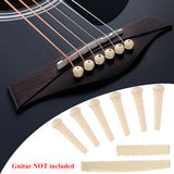 57 PCS Guitar Repair Maintenance Tools Kit String Action Ruler Luthier File Guitar Bridge Pins for Guitar Ukulele Bass Banjo