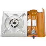 Ultra - Thin Outdoor Camp Stove Portable Gas Stove Iron Compact Alcohol Stove Outdoor Cooking Supplies