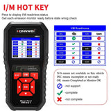 KONNWEI KW850 OBD2 Auto Diagnostic Scanner Universal OBD Car Diagnostic Tool ODB2 Check Engine Automotive Car Code Reader Black