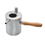 Portable Stainless Steel Beeswax Melting Pot Melting Pot Candle Making Pouring Pot Wax Melter Pot Beekeeping Tools