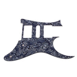 Guitar Pickguard Blue PVC Pickguard Guitar for Part Pickup Scratch Plate Mij Guitar Pickguard