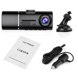 Mini Car Dash Cam 1080P/720P HDR Dual Wide Angle Len Night Vision G-Sensor Driving Recorder SC2363P CMOS Mini Car Camera DVR