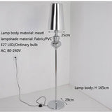 Nordic simple Spanish guardian gold black and white silver gourd floor lamp for bedroom living room study aisle hotel room cafe