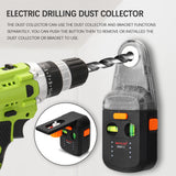 Electric Drilling Dust Collector Laser Level 2 In 1 Wall Electric Suction Vacuum Drilling Dust Collector Dust Cleaning Suction