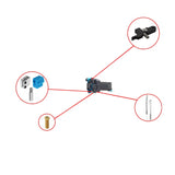 Nozzle Sleeves Throat Thermistor Heating Tube Kit for Sidewinder X1/Genius B2EF