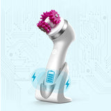 2022 Wireless Multifunctional Ipx7 Waterproof Facial Cleanser Cleaning + Introduction + Massage + Lifting 3 Heads Face Brush USB