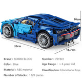 citys Technic Pull Back Sports Car Building Blocks Creator Super Cars Racing Vehicle MOC Model Toys Bricks Gifts for Boys