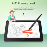 BOSTO BT-12HD Portable 11.6 Inch HD H-IPS LCD Graphics Drawing Tablet 1366*768 Display 8192 Pressure Level Passive Technology