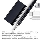 Adjustable Temperature Electric Soldering Iron Kit USB 18W Welding Solder Rework Station Heat Pencil Repair Tools