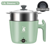 Electric Rice Cooker Household 220V Hot Pot For Students Dormitory Multi-functional Electric Cooking Machine Non-stick Pan