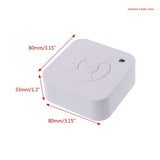 White Noise Machine USB Rechargeable Timed Shutdown Sleep Sound Machine For Sleeping &amp; Relaxation For Baby Adult Office 39XF