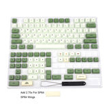 Matcha Dye Sub ZDA PBT Keycap Similar to XDA Japanese Korean Russian For MX Keyboard 104 87 61 Melody 96 KBD75 ID80 GK64 68 SP84