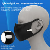 Personal Wearable Air Face Fan USB Mini Portable Reusable Breathable Clip Fans Electric Air Conditioning Cooling Fan