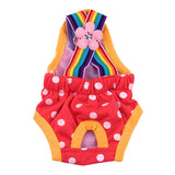 Dots Pet  Dog Diaper dog woman underwear Sanitary Physiological Dog Pants Washable Female Shorts Panties Menstruation Panties