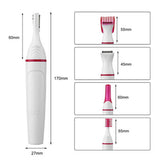 5 in 1 Trimmer Razor for Eyebrow Underarm Multifunction Women Hair Removal Electric Shaping Female Shaving Machine Mini Shaver