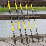 JOSBY Pesca Carbon Carp Fishing Rods Stream Telescopic Hand Feeder Pole Fly Tackle Peche Travel 2.7M 3.6M 4.5M 5.4M 6.3M 7.2M