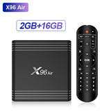 X96 Air Android 9.0 Smart TV Box 16g/32g/64g ROM Amlogic S905X3 Quad Core Media Player Android Tv USB 3.0 Set top Box Support 8k