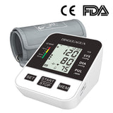 Home Arm Automatic Blood Pressure Monitor BP Sphygmomanometer Pressure Meter Tonometer for Measuring Arterial Pressure LCD displ