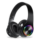 B39 Wireless HiFi Headphone LED Light Music Headset Bluetooth 5.0 With Microphone Foldable Sport Earphone For Iphone XiaoMi