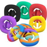 Anti Stress Finger Hand Grip Stress Reliever Fidget Toys Adult Child Simple Dimple Stress Toys Decompression Dropshipping