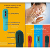 Skin Care Device Face Care Tool Face Massager Waterproof Silicone Electric Sonic Cleanser Facial Cleansing Brush Skin Whitening