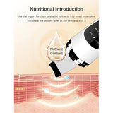 Rechargeable Ultrasonic Ion Face Skin Scrubber Facial Cleaner Cleansing Spatula Peeling Vibration Blackhead Removal Exfoliating