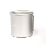 250ml Camping Water Cup Tea Cup Outdoor Coffee Mug Aluminum Alloy Water Mug for Outdoor Camping Hiking Backpacking Picnic