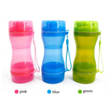 2 in 1 Pet water bowl portable travel food cup Drinking Bowl for small big dog cat Water Dispenser Feeder pet supplies