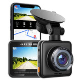 4K Dual Lens Dash Cam WiFi GPS HD 1080P Auto Digital Video Recorder Dashcam Camera Night Vision G-Sensor Car DVR