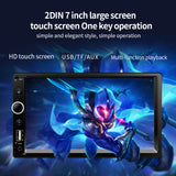 2 Din Stereo Receiver Carplay Gps Car Radio FM Audio Bluetooth 7" Autoradio MP5 Video Player For Universal USB TF FM Receiver