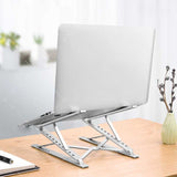 New LH-014 aluminum alloy portable portable stand, foldable iPad stand, laptop stand, double-layer folding design