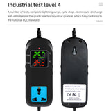 MH-2000 Microcomputer temperature Controller LED Display Socket Breeding Thermostat Thermocouple Thermostat AC 90V~250V 40% off
