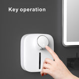 Multifunctional Wall Mounted Automatic Soap Dispenser Infrared Sensor LED Digital Display Foam Soap Dispenser USB Rechargeable