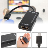 USB to HDMI MHL Micro USB Male to HDMI Female Vedio Cable Connection Adapter Connector for Samsung HTC XiaoMi Accessories