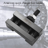 6-12 Inch 2 AXA Boring Turning Quick Change Tool Post Facing Holder 250-102 for CNC Lathe Tool Kit