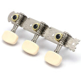 Vintage Guitar Tuning Pegs Gold Plated Machine Heads Tuning Keys Tuners Single Hole for Classical Guitar 3L 3R