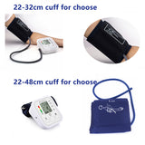 Automatic Digital Blood Pressure Monitor Upper Arm LCD Blood Pressure Monitors with English voice Home BP Heart Rate Pulse Meter