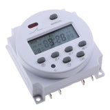 Timer Switch for Solar Lights Digital Programmable Timer DC/AC 12 Volt hot for Led Lamp Water Heater Sprayer