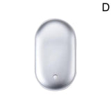Hand Warmer Digital Display Multi-Function Pocket Cloth BagHand Warmer USB Portable Pocket