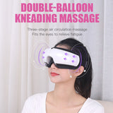 Double-balloon Kneading Massager Smart Air Pressure Massager Five Modes Bluetooth-compatible  Infrared Heating Massage Glasses