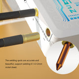 18650 Battery Spot Welding Machine USB Recharging Interface Recharge Pal with 2.4A Fast-recharge Function 6 Gears of Power