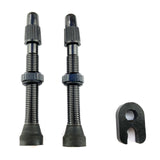 VODOOL 1 Pair Stem Presta Valve 60mm Aluminum Alloy Anti-resistance Repairing Elements for Road MTB Bike Tubeless Tire Tyre