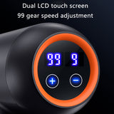 Massage Gun Smart Hit Fascia Gun Electric Neck Massager Tool for Body Massage Relaxation Fitness Muscle Pain Relief