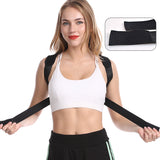 Adjustable Steel Bone Upper Back Clavicle Shoulder Support Posture Corrector Corset Spine Brace Back Belt Orthotics Pain Relief